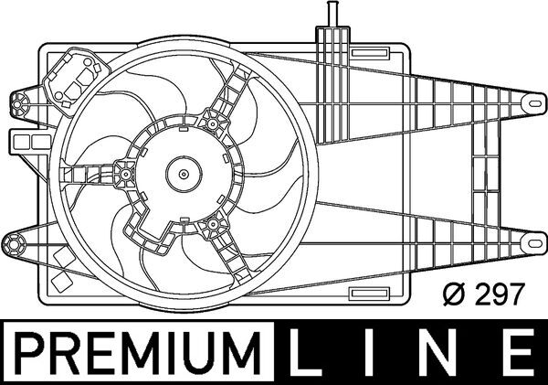 Mahle CFF150000P - Fan, engine cooling