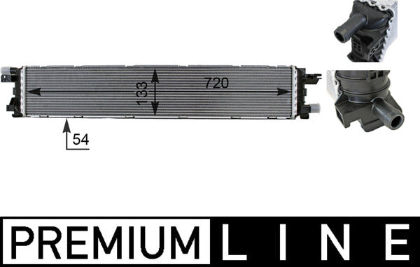 Mahle CIR1000P - Low Temperature Cooler, charge air cooler