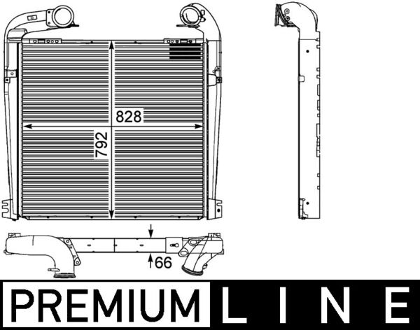 Mahle CI143000P - Charge Air Cooler