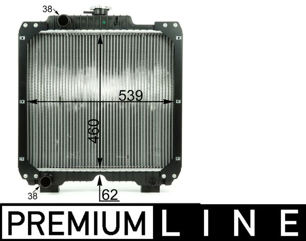 Mahle CR1926000P - Radiator, engine cooling