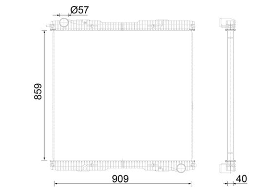 Mahle CR2151000S - Radiator, engine cooling