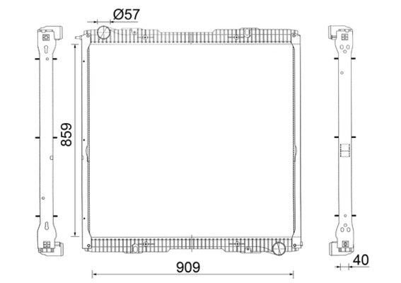 Mahle CR2151001S - Radiator, engine cooling