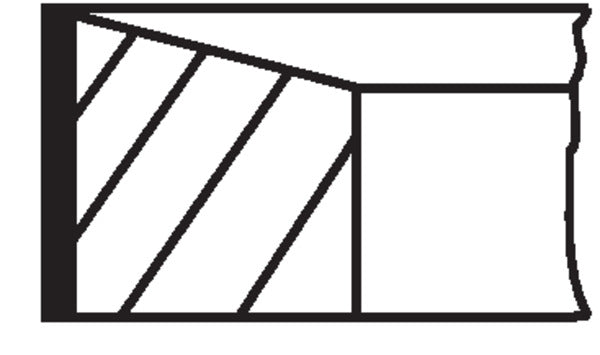 Mahle 607RS001180N0 - Piston Ring Kit