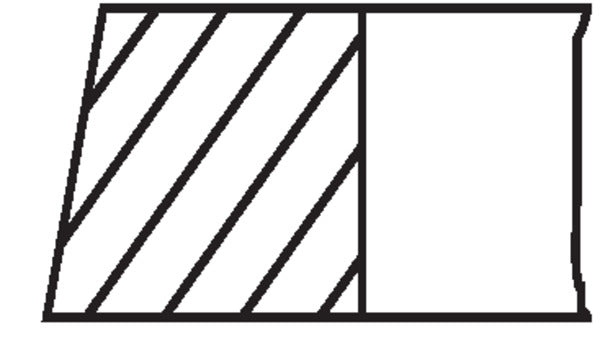 Mahle 04324V0 - Piston Ring Kit