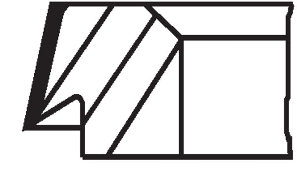 Mahle 14572N0 - Piston Ring Kit