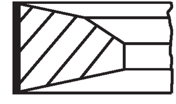 Mahle 061RS001130N0 - Piston Ring Kit