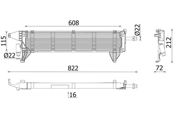Mahle CR2636000P - Radiator, engine cooling
