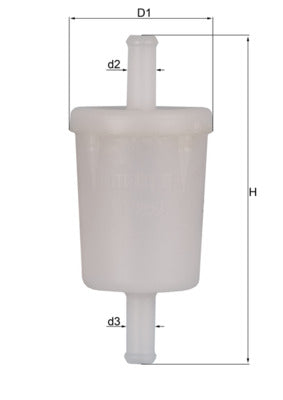 Mahle KL260 - Fuel Filter