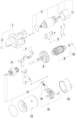 Mahle MS170 - Starter