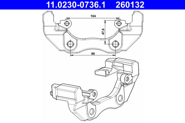 BOSCH 0986482269 Brake Force Regulator