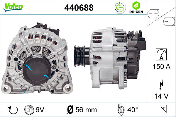VALEO VAL440688 Alternator