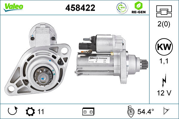VALEO VAL458422 Starter