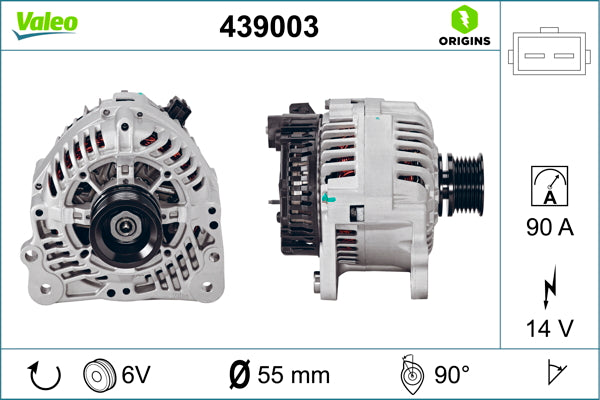 VALEO VAL439003 Alternator