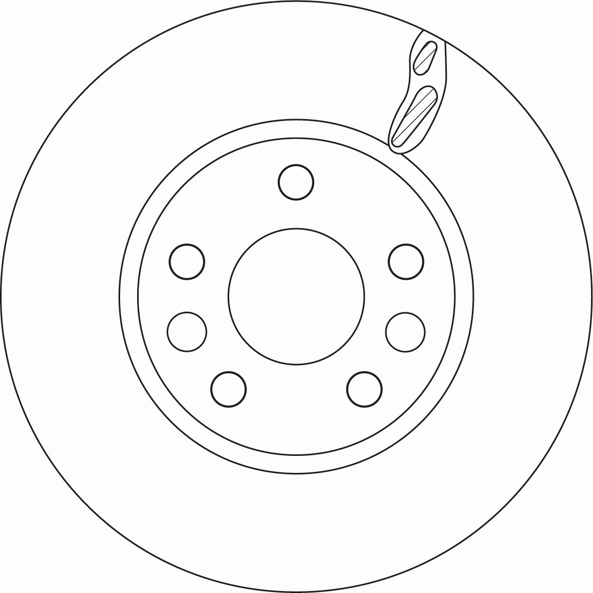 TRW MOTO DF6546 Brake Disc