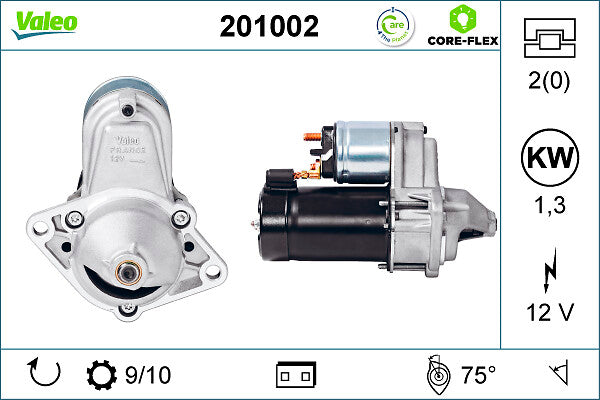 VALEO VAL201002 Starter