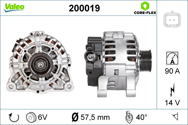 VALEO VAL200019 Alternator